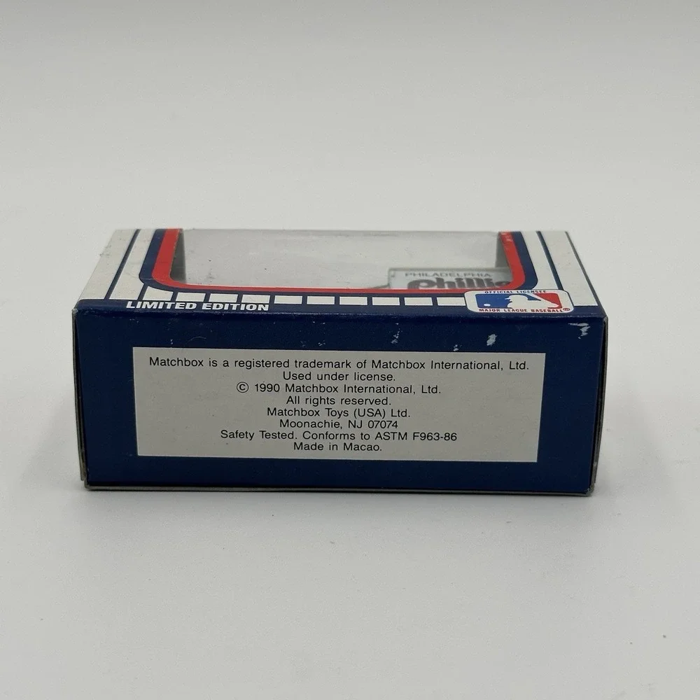 1990-91 Matchbox Team Collectibles Philadelphia Phillies Lot 6 Cars NIB